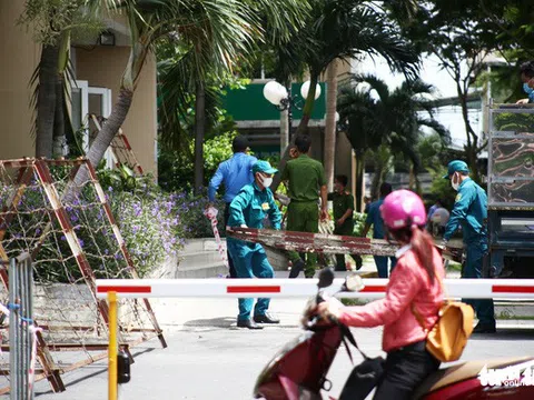 NÓNG: TP.HCM phát hiện ca dương tính lần 1, khoanh vùng một block chung cư ở Thủ Đức
