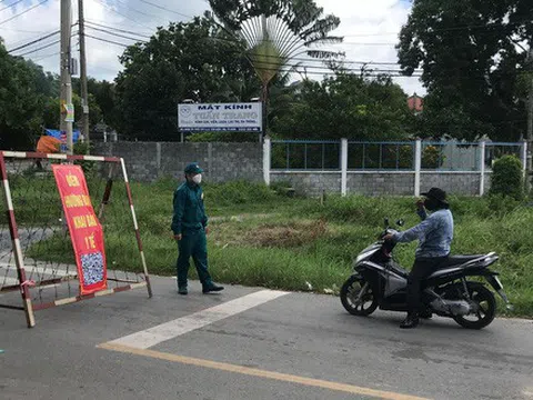 TP.HCM thiết lập vùng phong tỏa một phần ấp Hậu Lân và thị trấn Hóc Môn