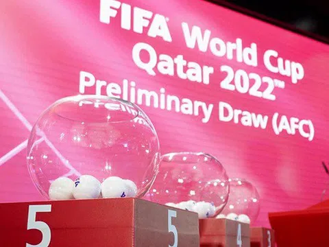 Bốc thăm vòng loại thứ 3 World Cup: Việt Nam đụng Nhật Bản , Australia  và Trung Quốc