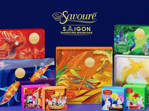 “SAIGON SIGNATURE MOONCAKE” Quà tặng trung thu mang đậm dấu ấn Sài Gòn từ Savouré Bakery