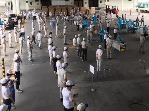 Phong tỏa nhà máy ở khu công nghệ cao TP.HCM, lấy mẫu toàn bộ 47.900 người